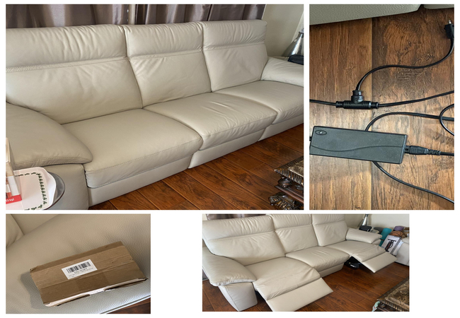 white couch